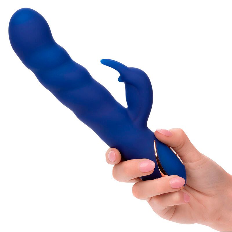 Calexotics - Rabbitvibrator mit Wellenbewegung