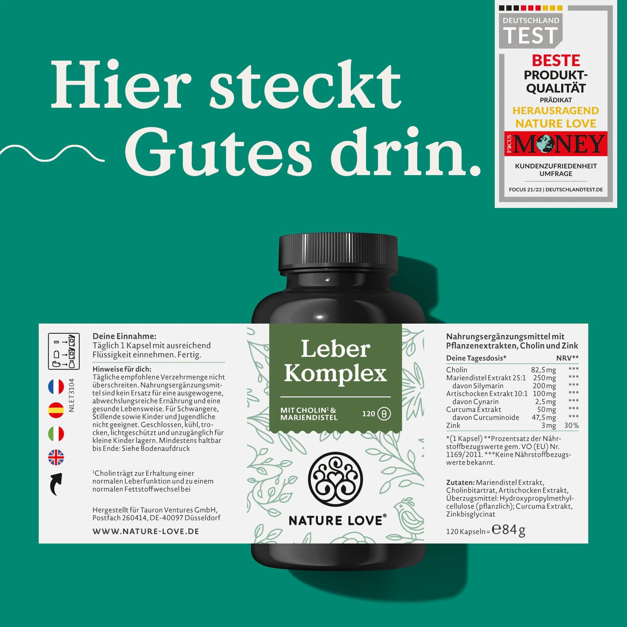 NATURE LOVE® Leber Komplex
