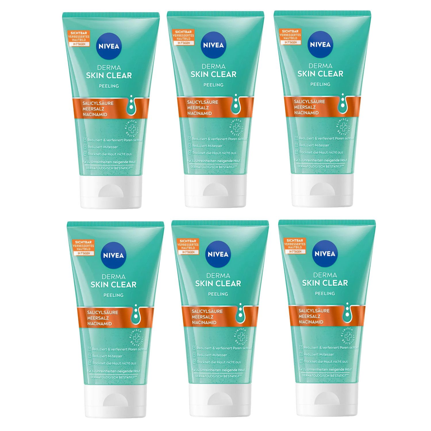 Nivea Derma Skin Clear Peeling 900 ml