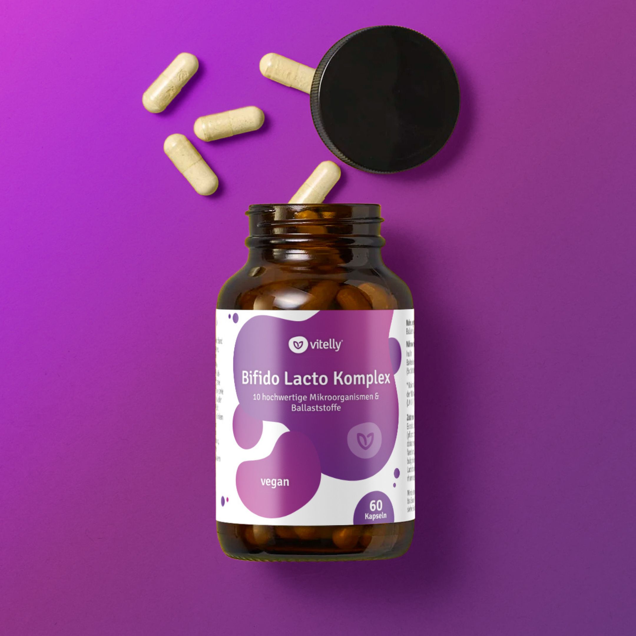 vitelly Bifido Lacto Komplex – 10 Mikroorganismen & Inulin