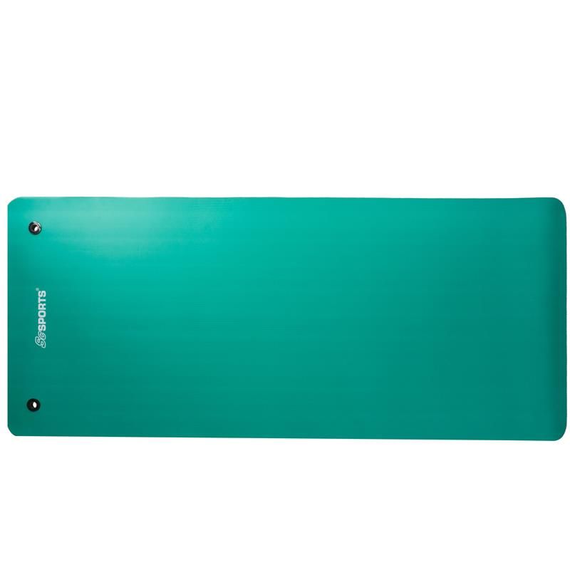 ScSPORTS® Gymnastikmatte 185 x 80 x 1,5 grün mit Ösen