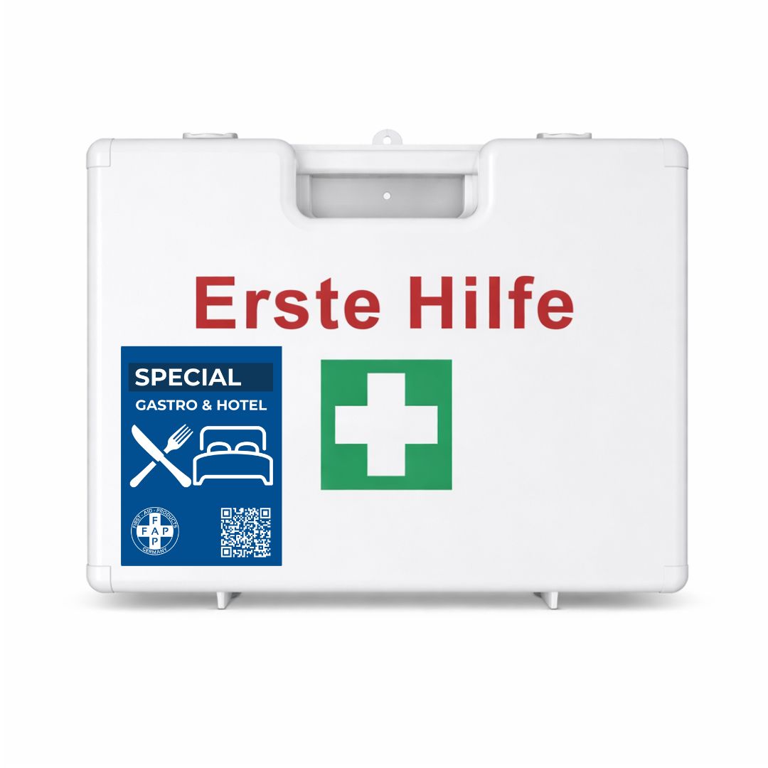 FAP First Aid Products Erste-Hilfe-Koffer Gastronomie & Hotel DIN 13157 - weiß 1 St