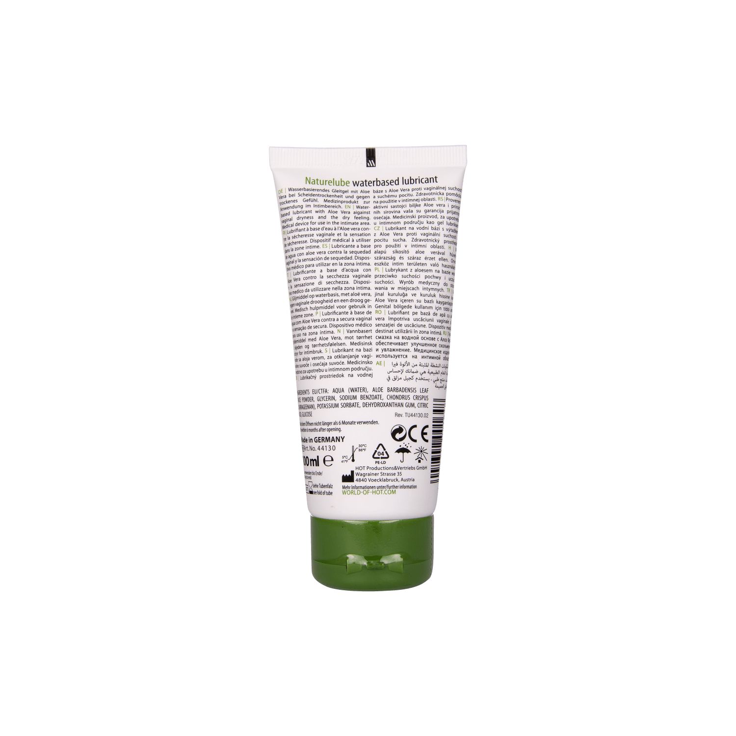NATURELUBE Aloe Vera - waterbased lubricant