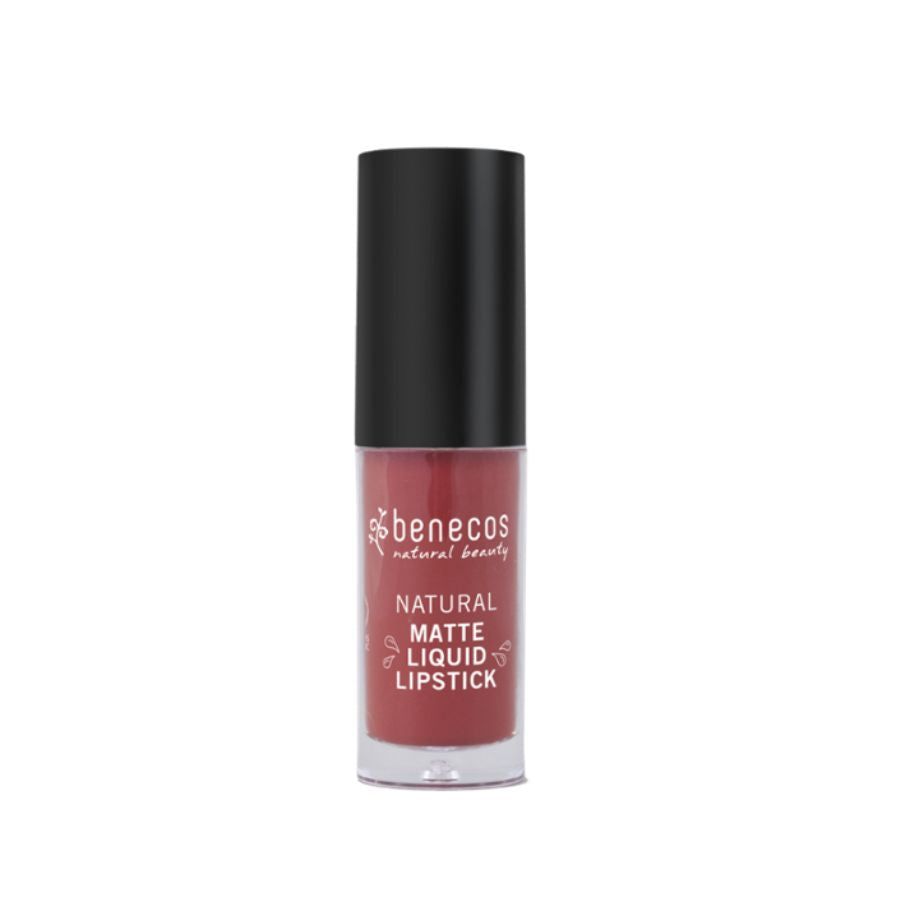 benecos Natural Beauty Matte Liquid Lipstick trust in rust Bio