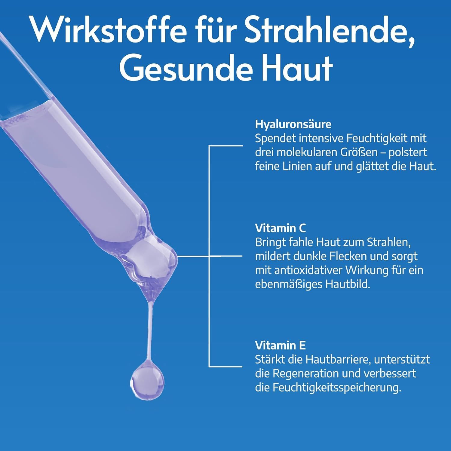 Sylk Hyaluron Serum Hochdosiert mit Vitamin C