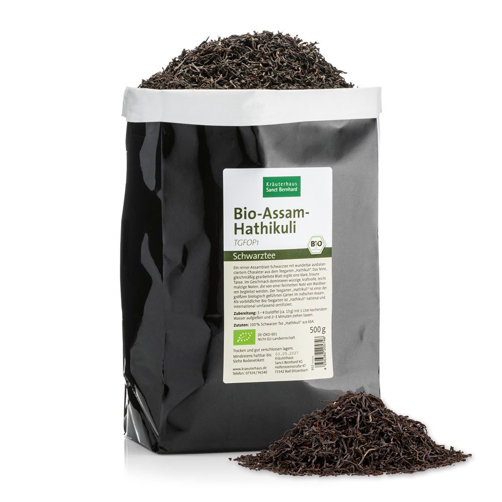 Sanct Bernhard Bio-Assam 'Hathikuli“ Tgfop1 500 g Tee
