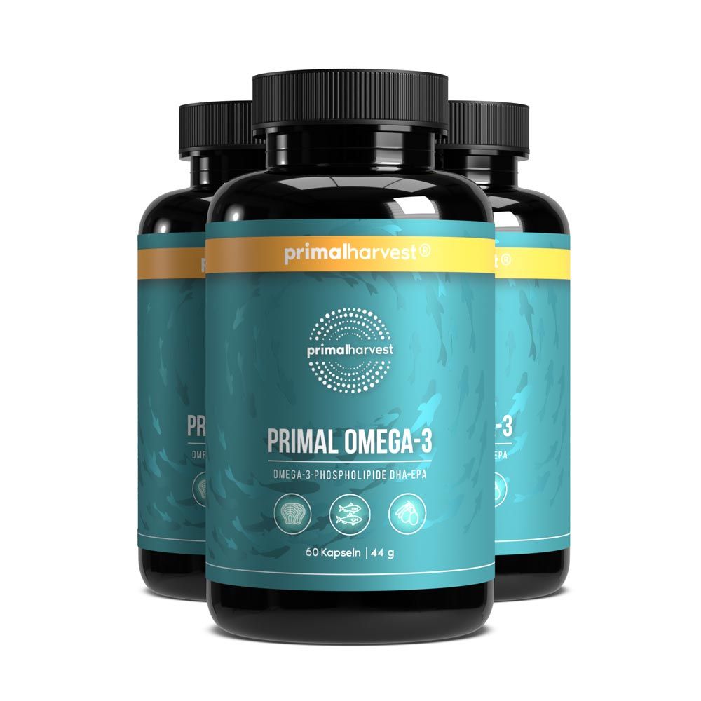 Omega 3 Premium Fischöl Kaviar Kapseln Von Primal Harvest® 60 St