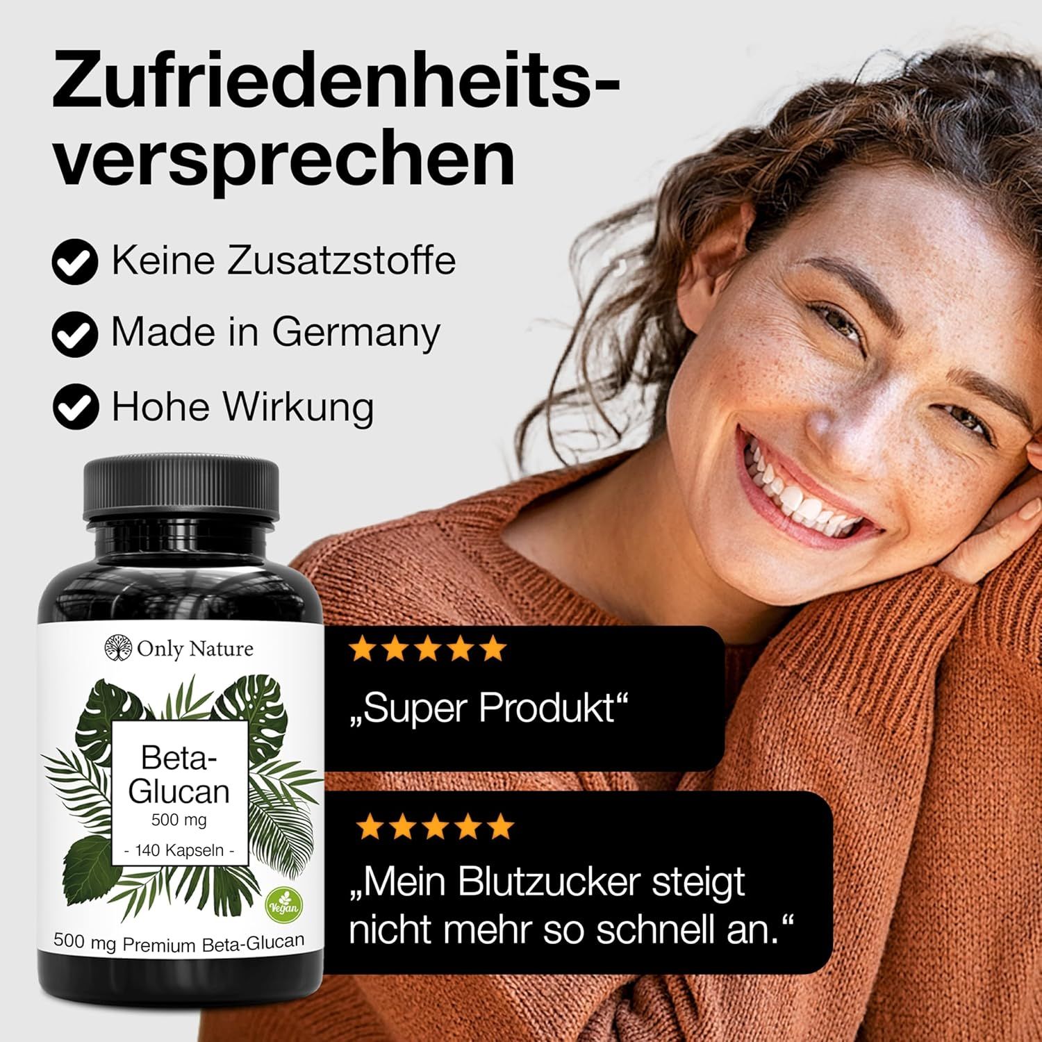 Only Nature Beta Glucan Kapseln