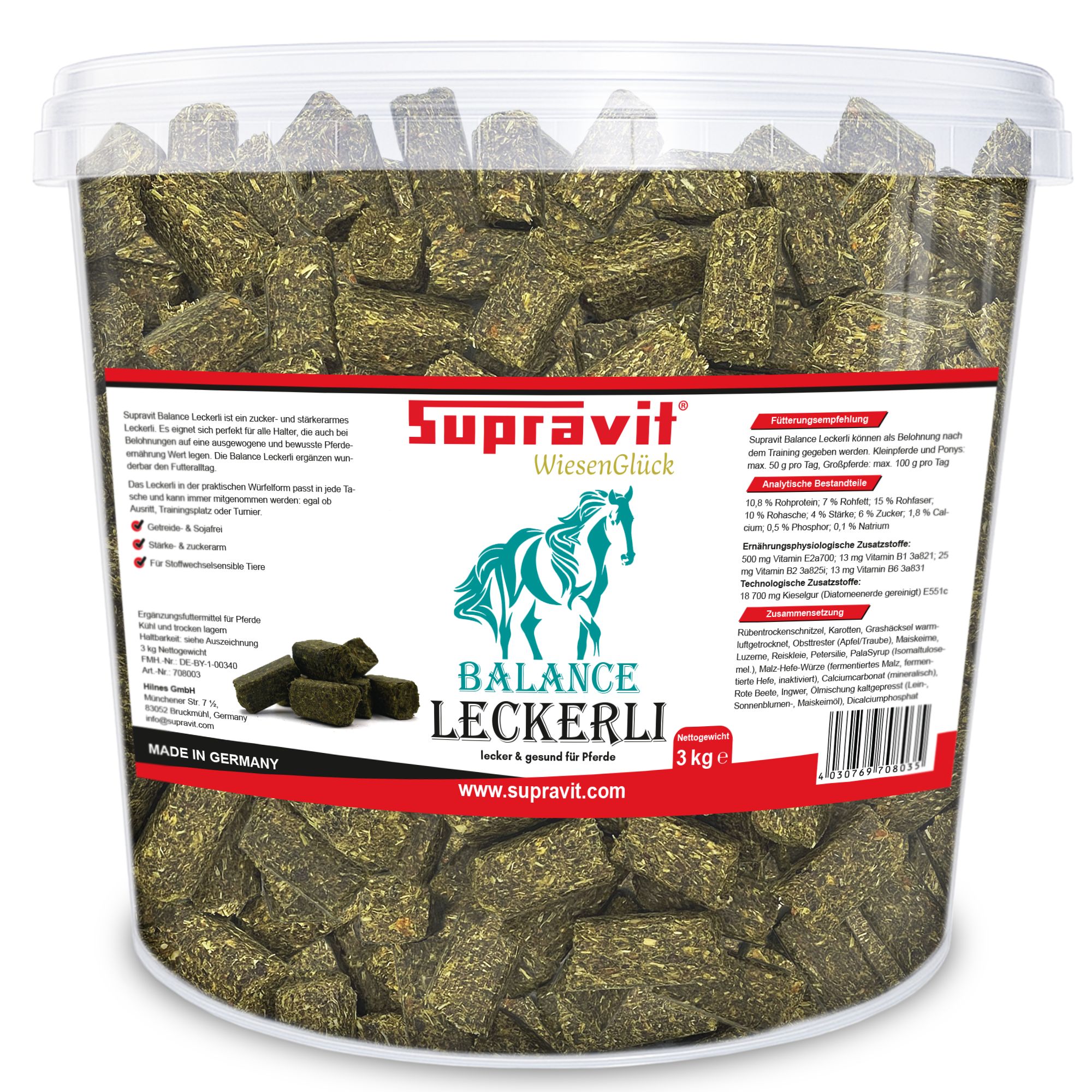 Supravit Balance Pferdeleckerli