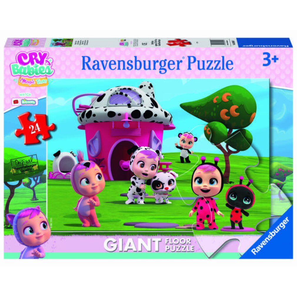 ravensburger Cry Babies Magische Tränen Großes Bodenpuzzle 24 Teile