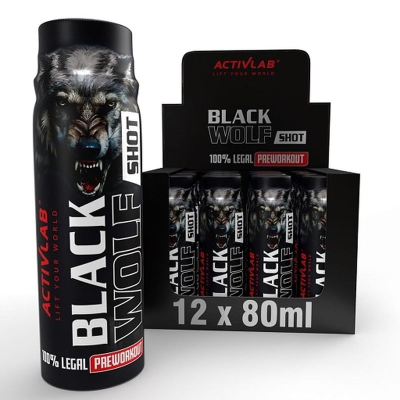 Activlab Black Wolf Shot Preworkout 80ml