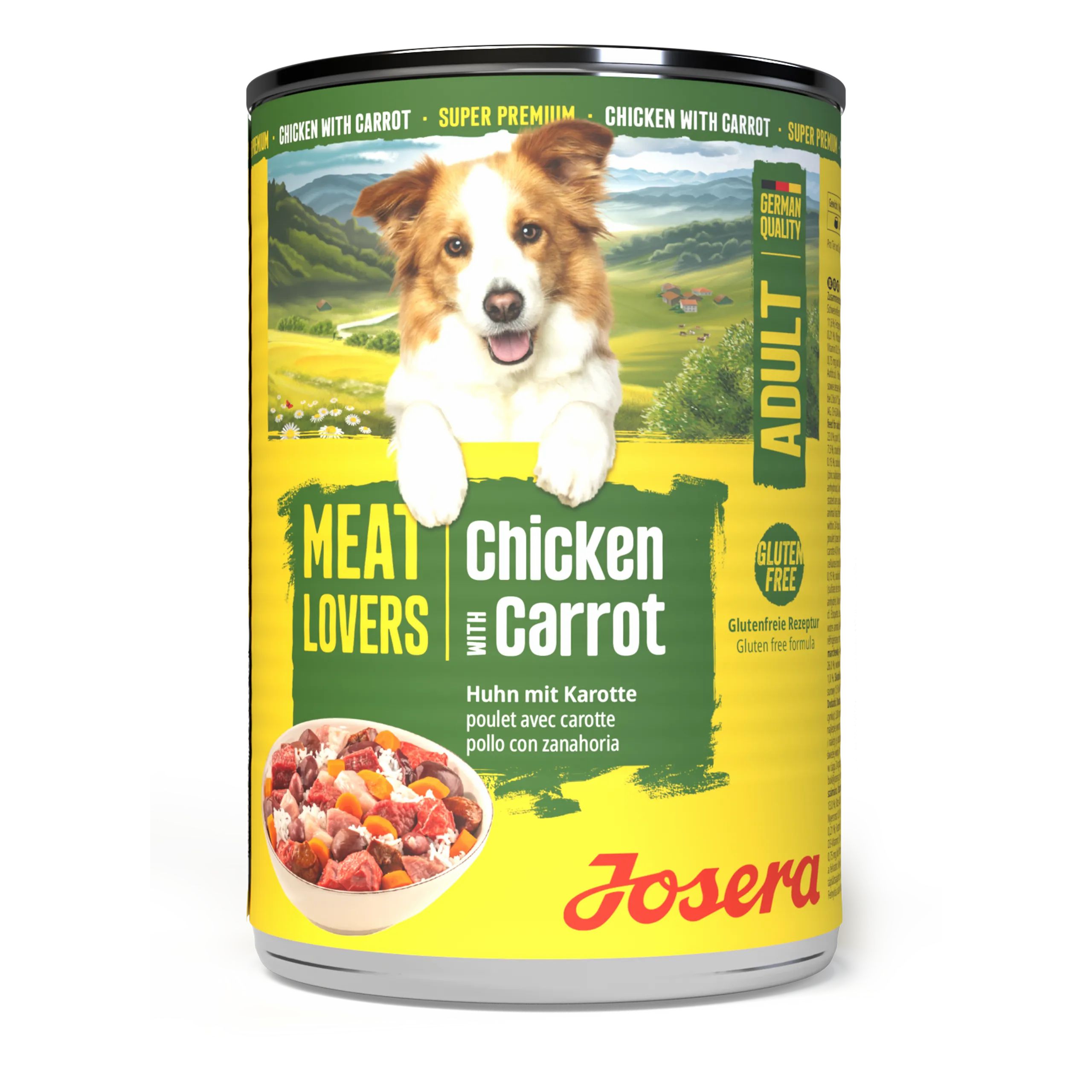 Josera Meat Lovers Adult Menu Chicken & Carrot 6x400 g Futter