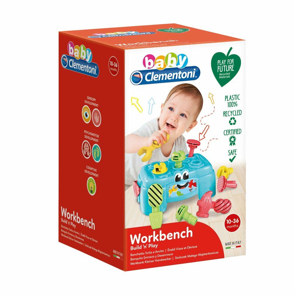 Clementoni Baby Werkbank Kleiner Handwerker