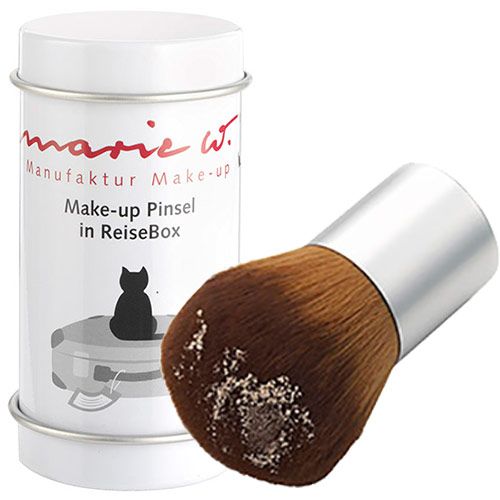 marie w. Make-up Pinsel mit Reisebox - vegan