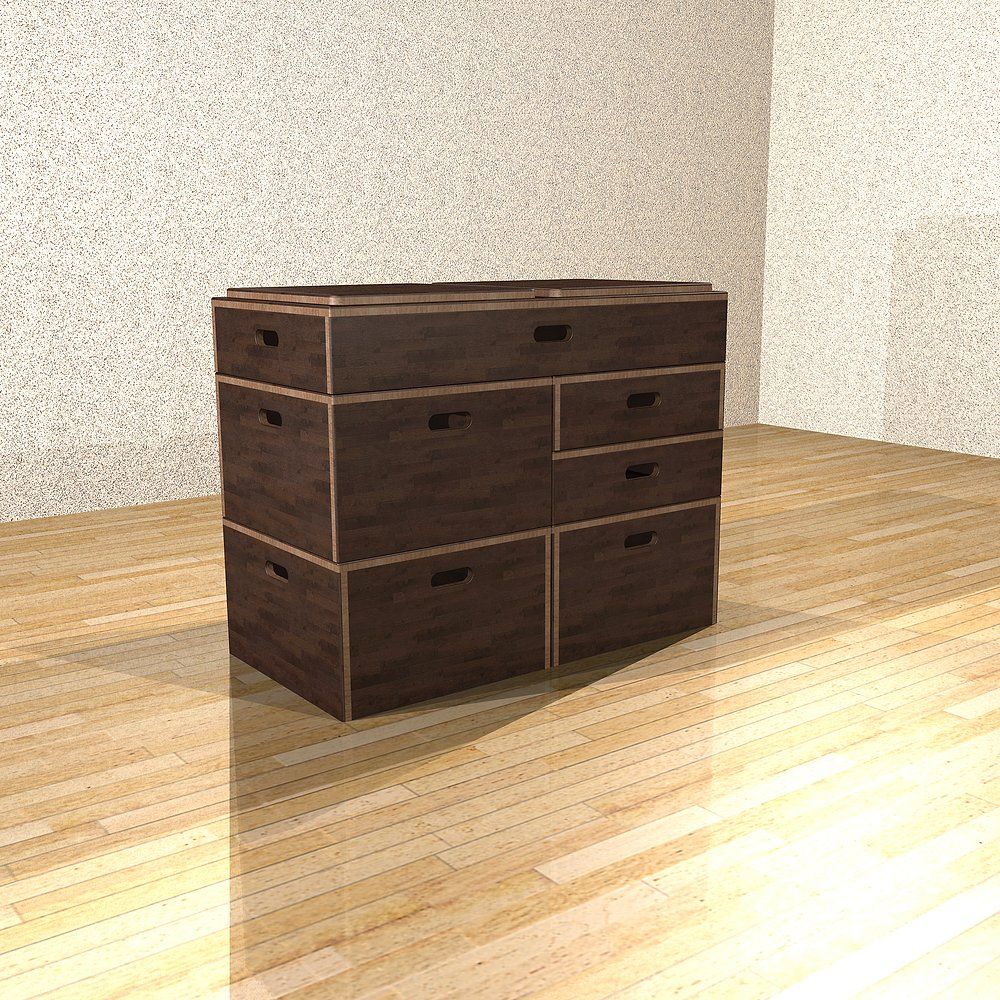 Sport-Thieme Plyoboxen-Set Kombi