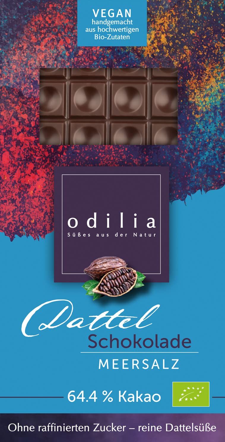 odilia Bio Dattel Schokolade mit Meersalz 70 g