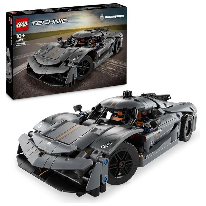 LEGO Hypercar Koenigsegg Jesko Absolut grigia