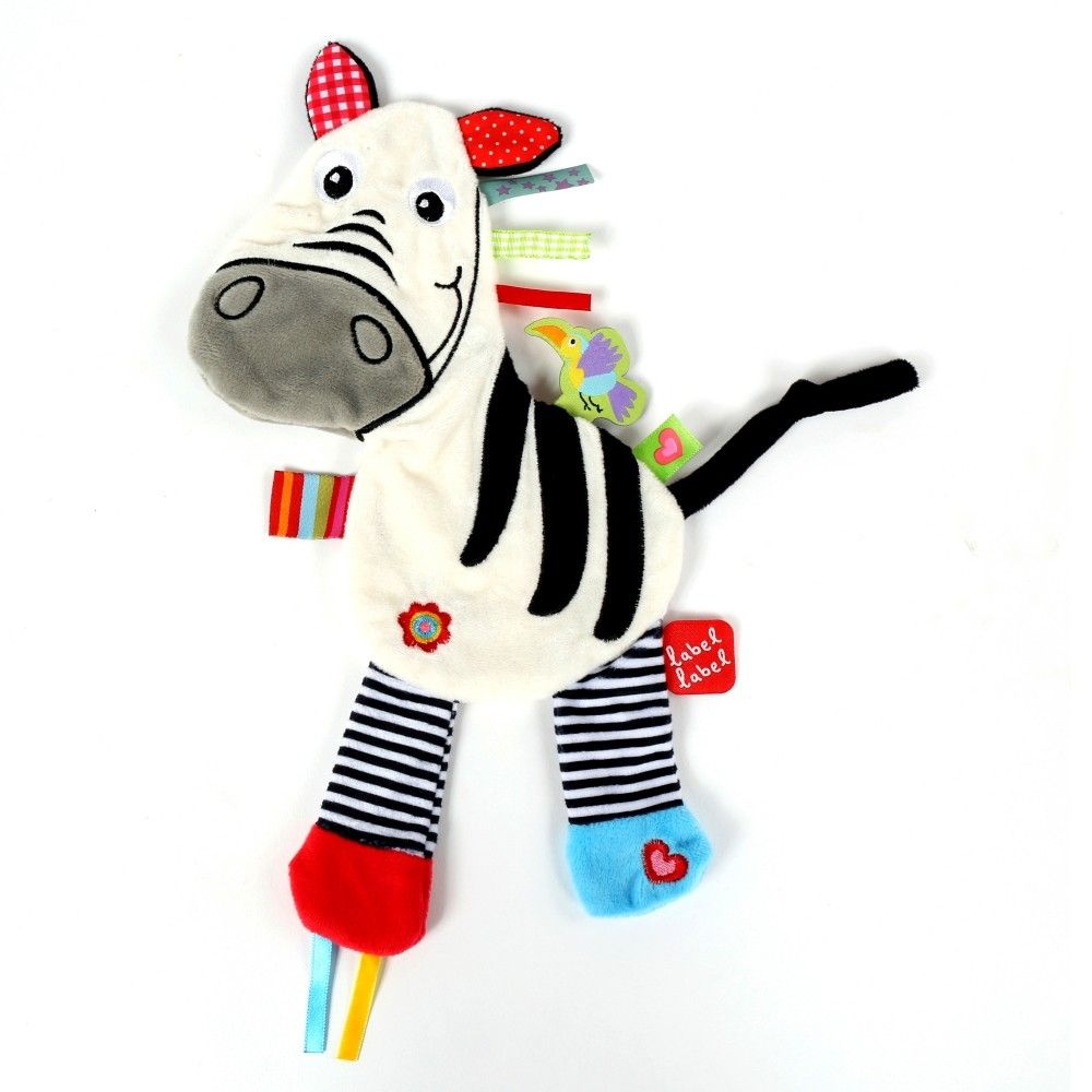 Label Label Schmusetuch Zebra