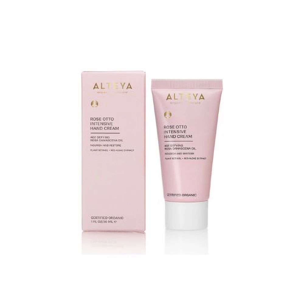 Alteya Organics Feuchtigkeitsspendende Handcreme mit Rosenöl Anti-Age