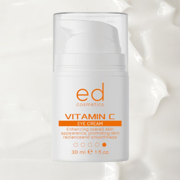 ED COSMETICS Vitamin C Augenpflege – Aufhellung, ANTI-AGING & Schutz EYE CONTOUR CREAM