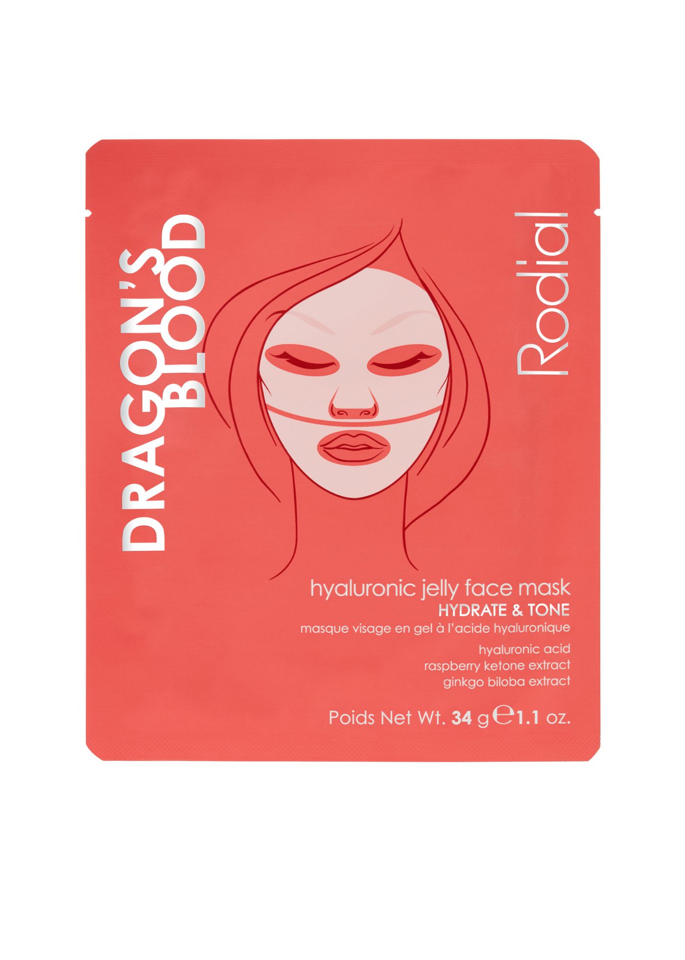 RODIAL Dragon's Blood Hyaluronic Jelly Face Mask