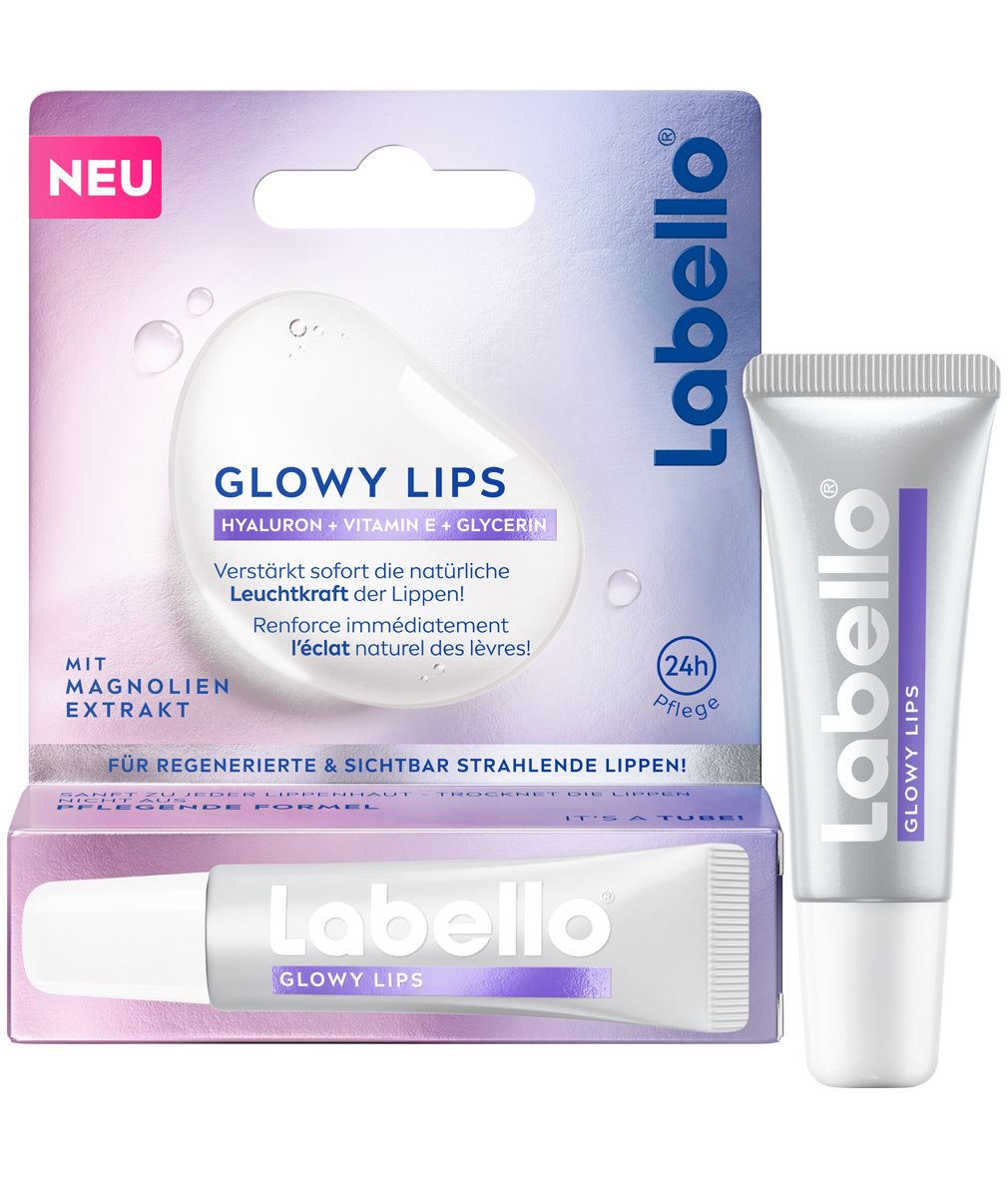 Labello Glowy Lips Clear & Berry Set