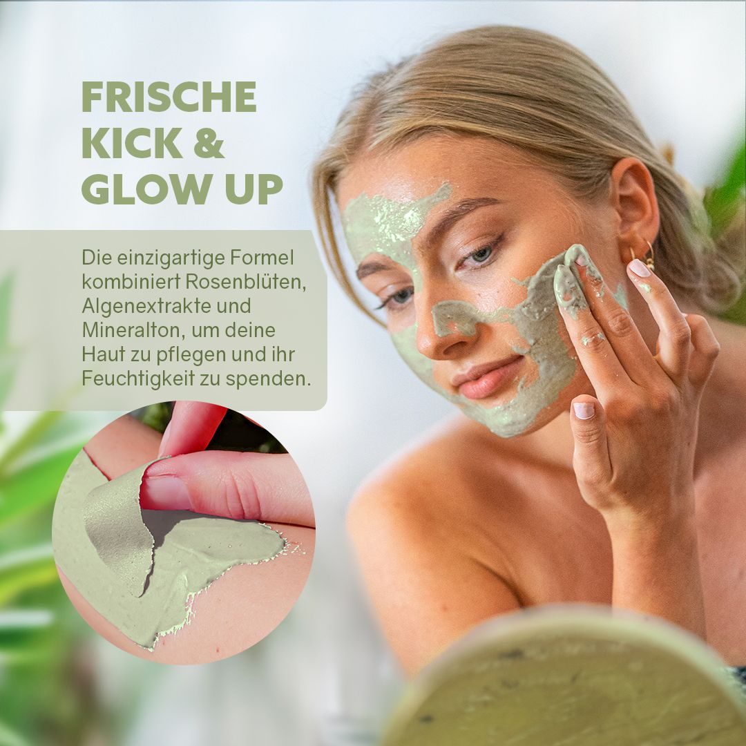 puremetics Peel-Off Maske 'Detox: Ginkgo-Grüntee'