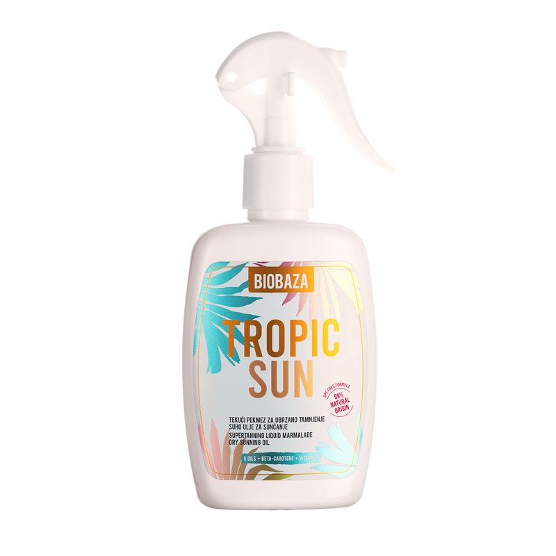 BIOBAZA Tropic Sun Flüssige Bräunungsmarmelade für schnelle Bräune & Bronze-Teint