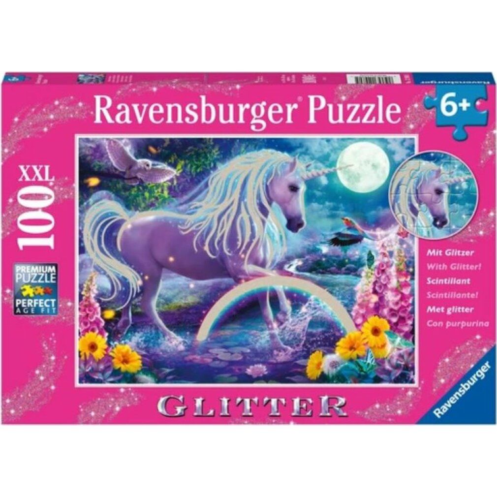 ravensburger Glitzerpuzzle Einhorn xxl 100 Teile
