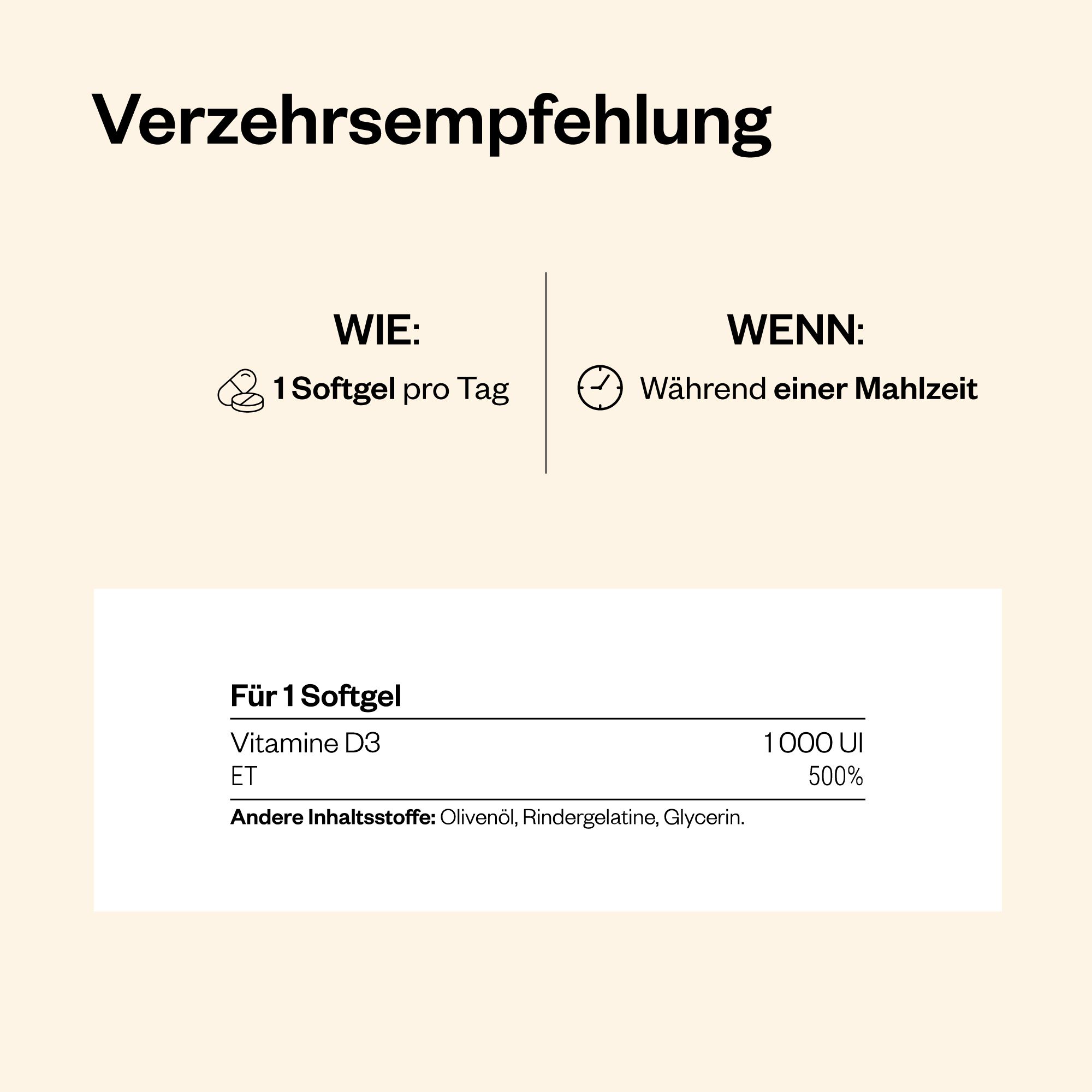 SuperSmart - Vitamin D3 1000 IU