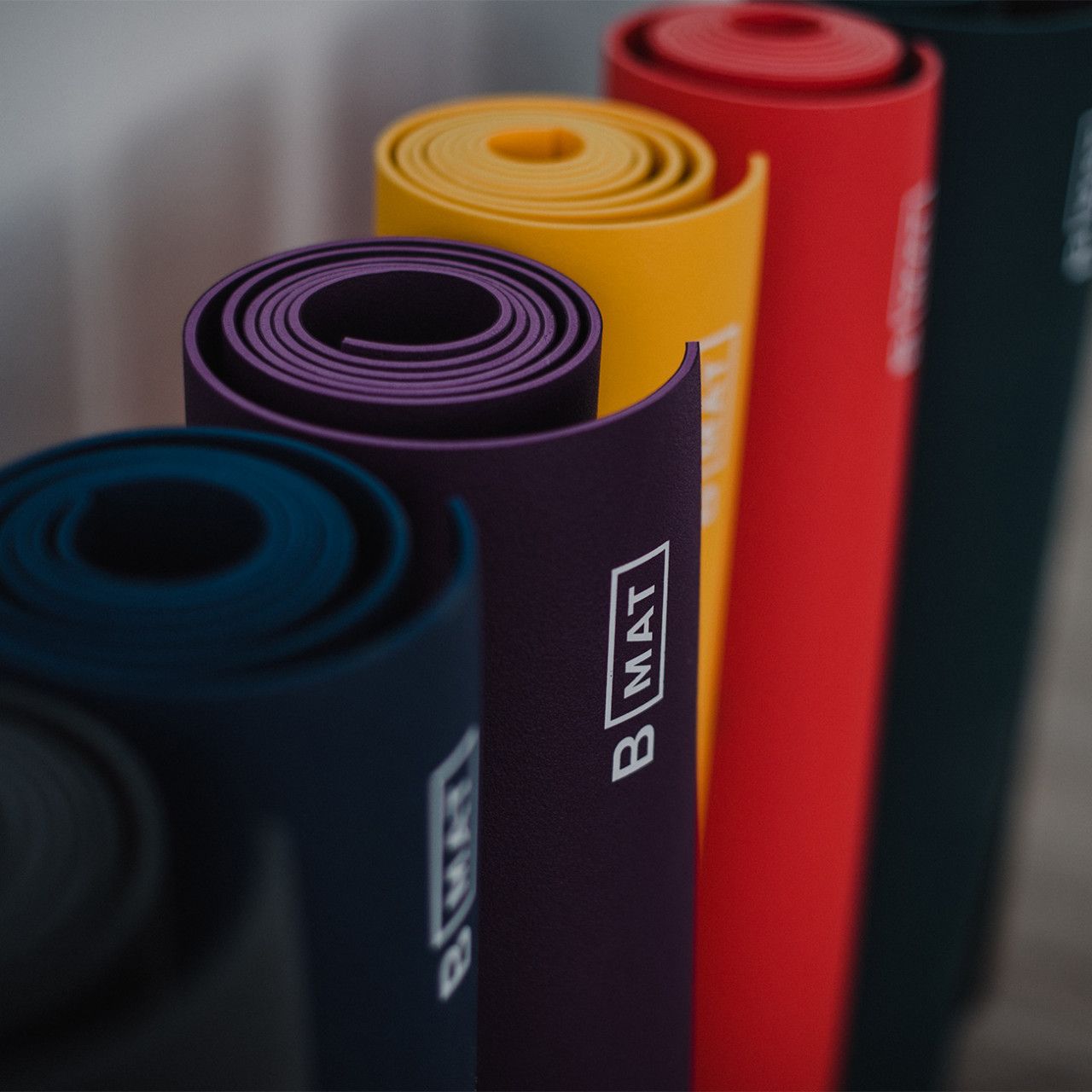 Yogamatte b, mat strong - Deep Purple (180cm)