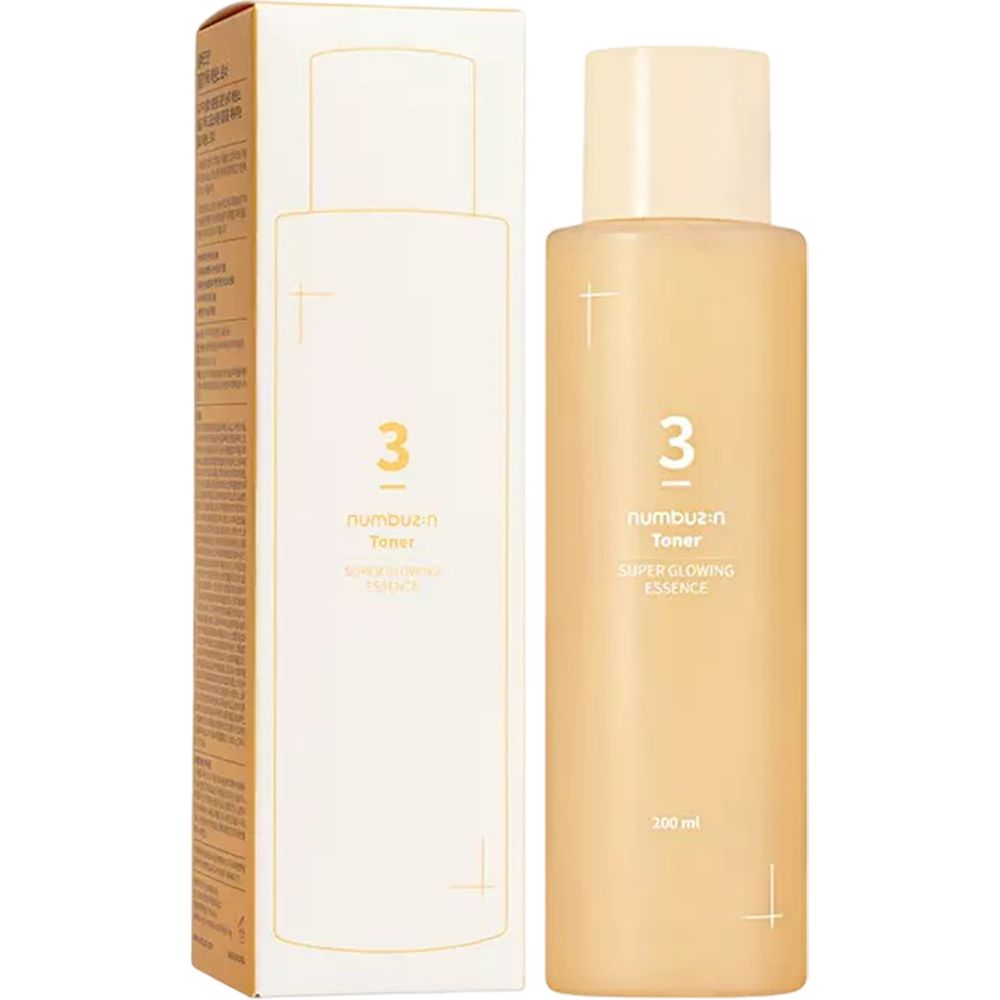 Numbuzin No.3 Super Glowing Essence Toner 200ml