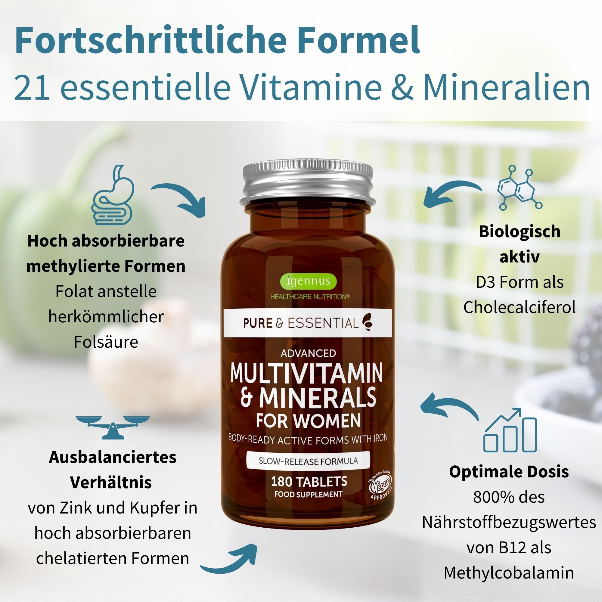 Igennus Multivitamin für Frauen Angebot