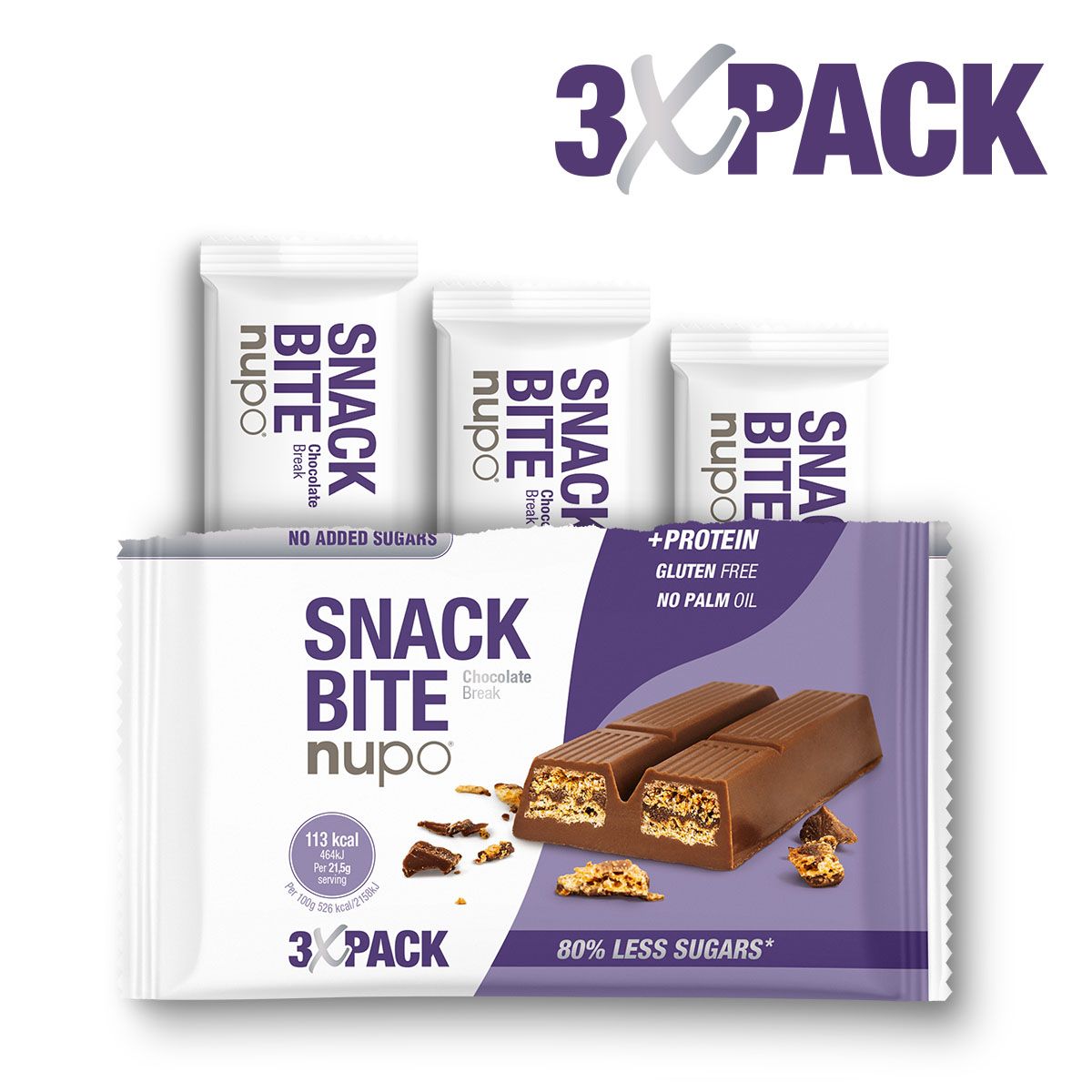 Snack Bite Chocolate Break 14x64 g Riegel