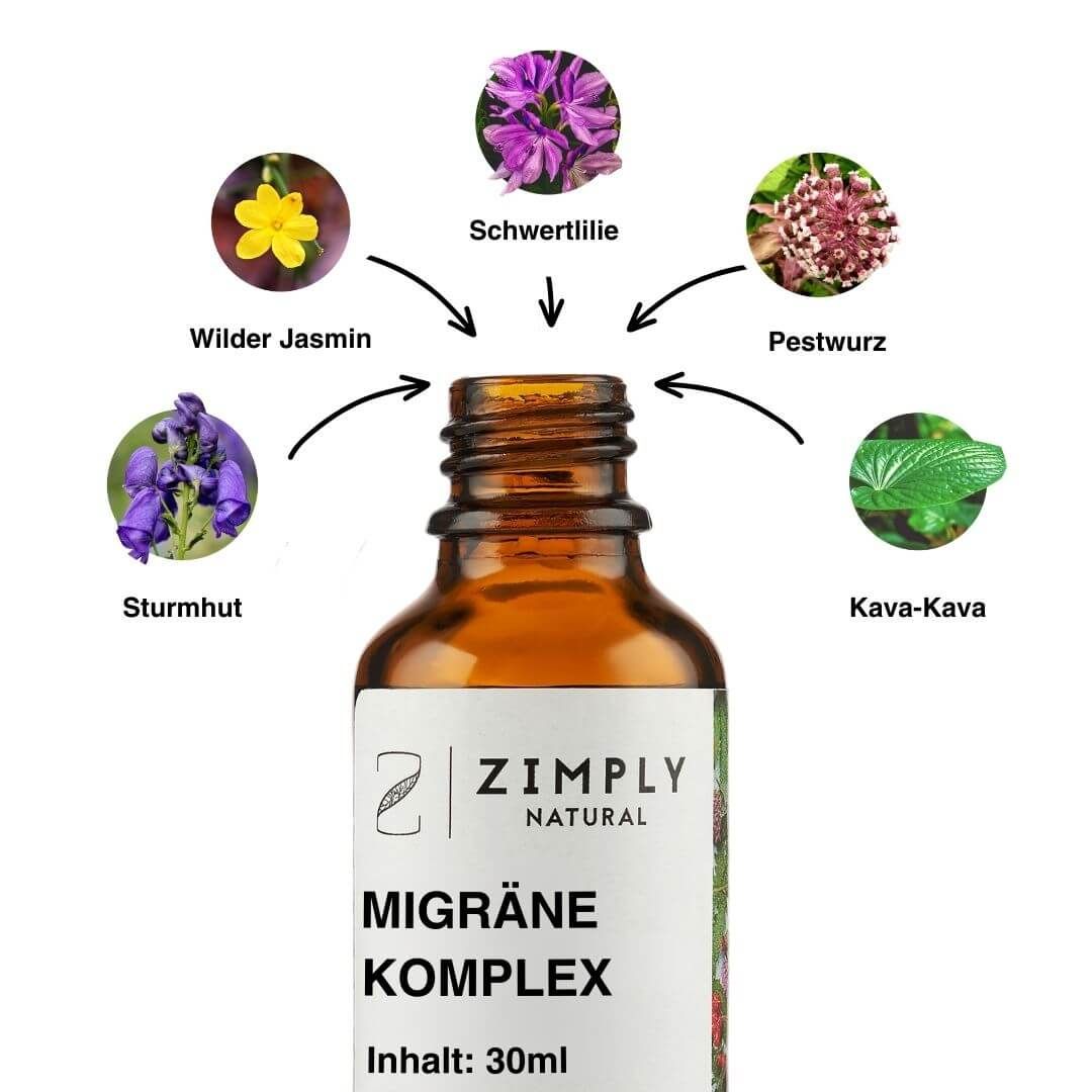 ZIMPLY NATURAL Migräne Komplex Spray