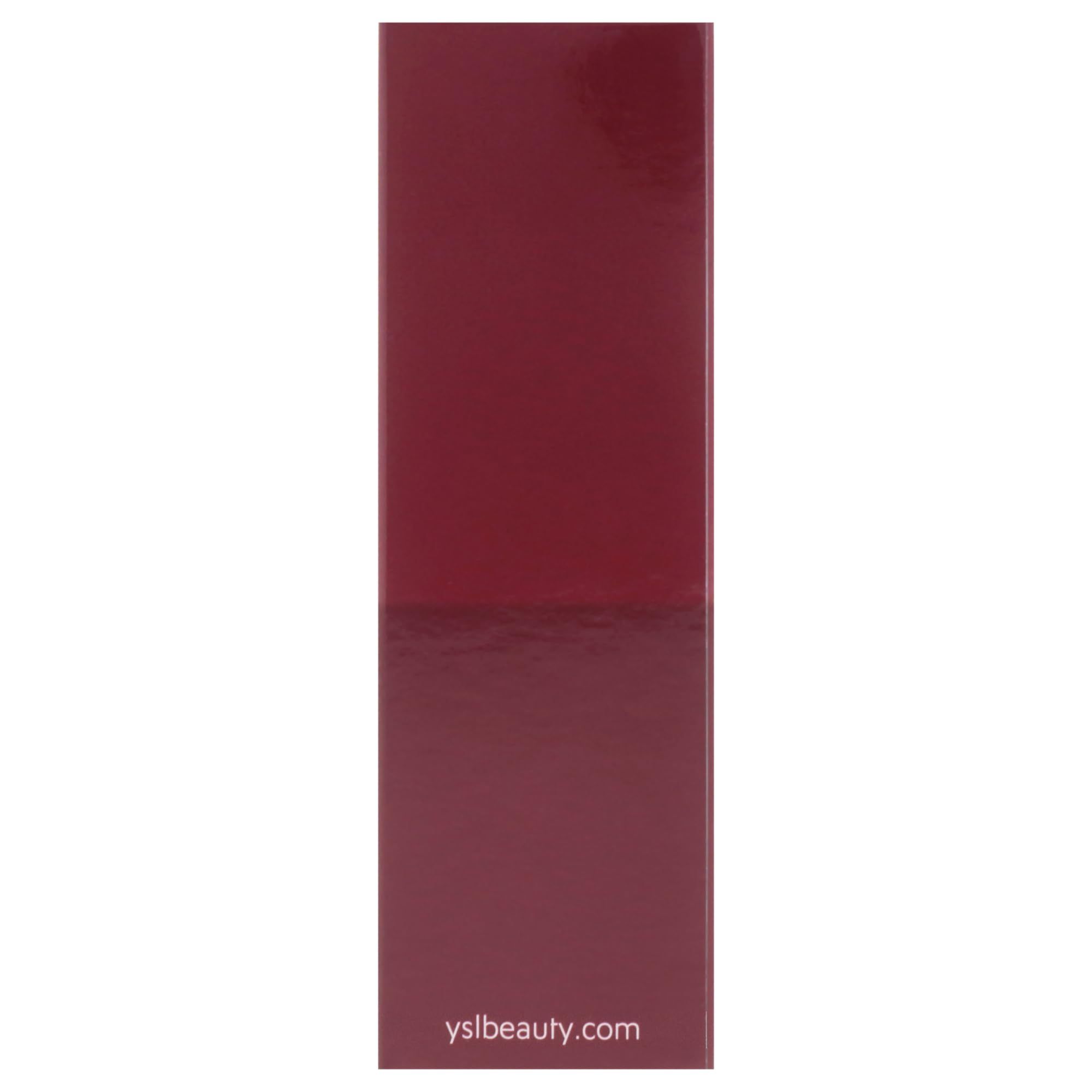 Schmale, rote Verpackung. Aufschrift 'yslbeauty.com'.