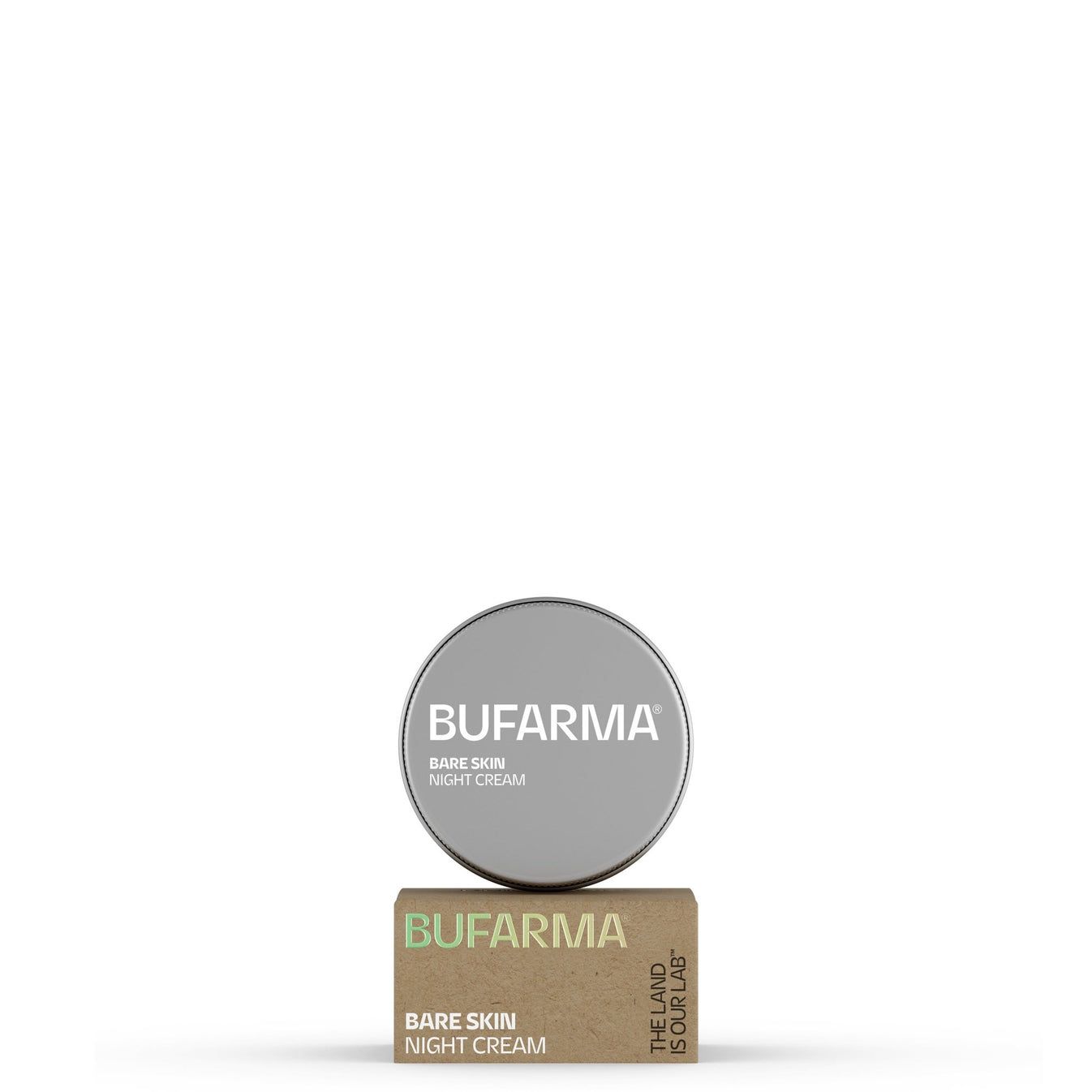 Bufarma Crema Notte Viso Bio con Latte di Bufala | Formula Delicata per Pelli Sensibili