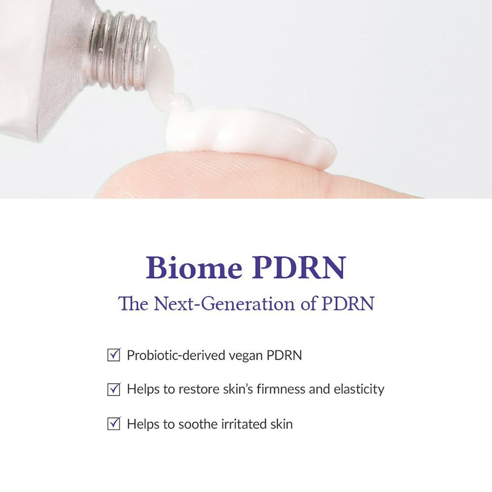 Nahaufnahme von Biome PDRN, der nächsten Generation von PDRN.