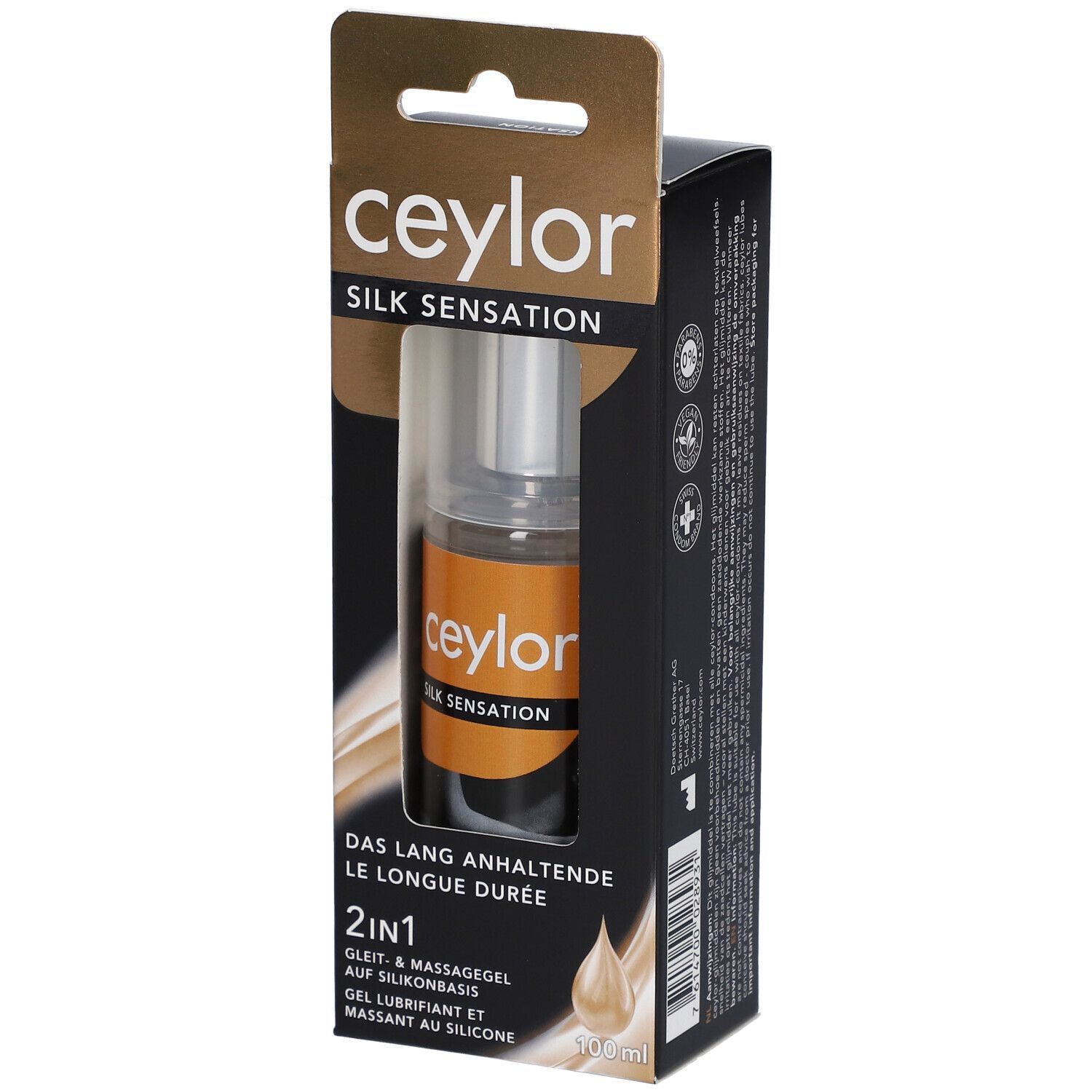 Ceylor Gleitgel Silk Sensation Disp 100 ml Gleitmittel