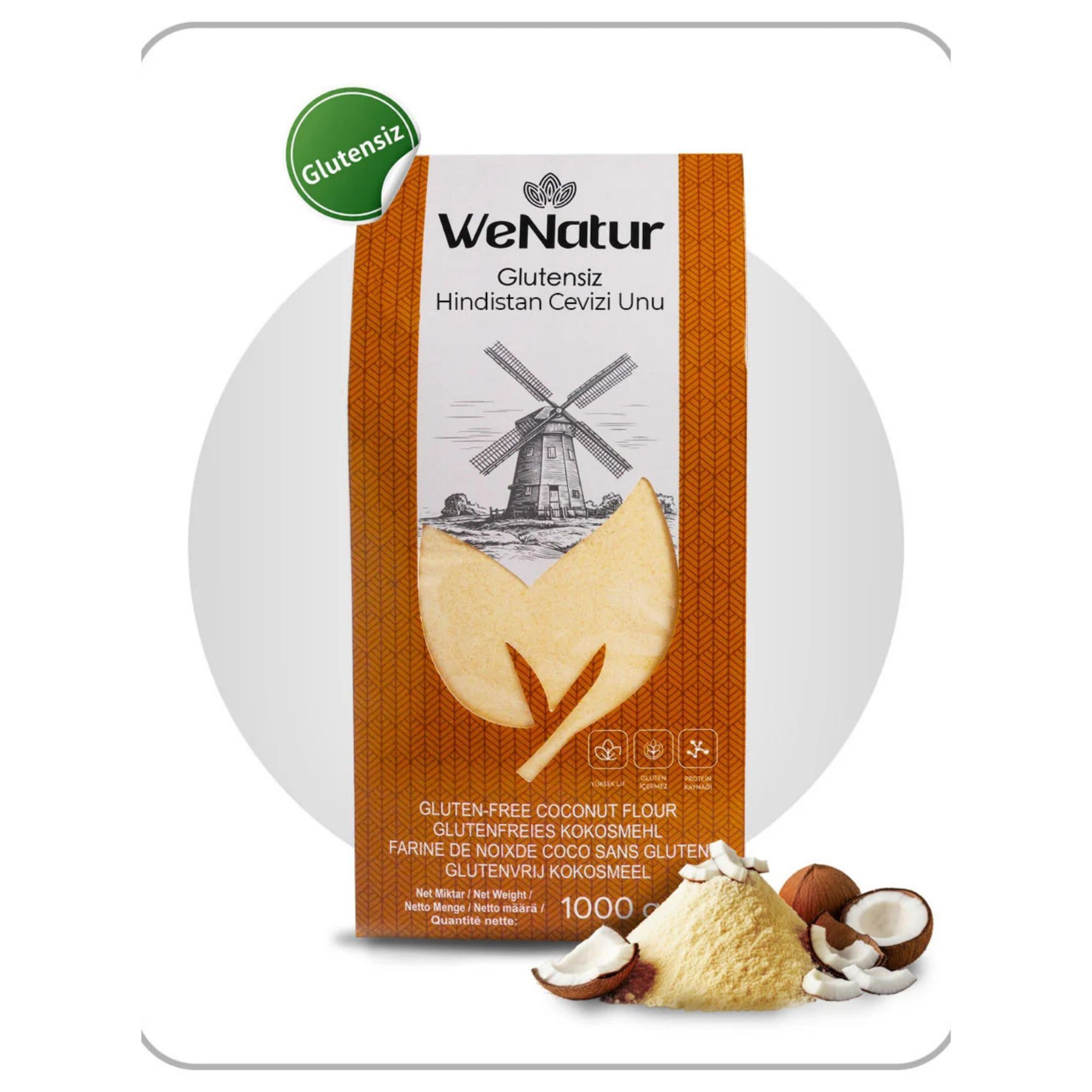 WeNatur Farina di cocco senza glutine