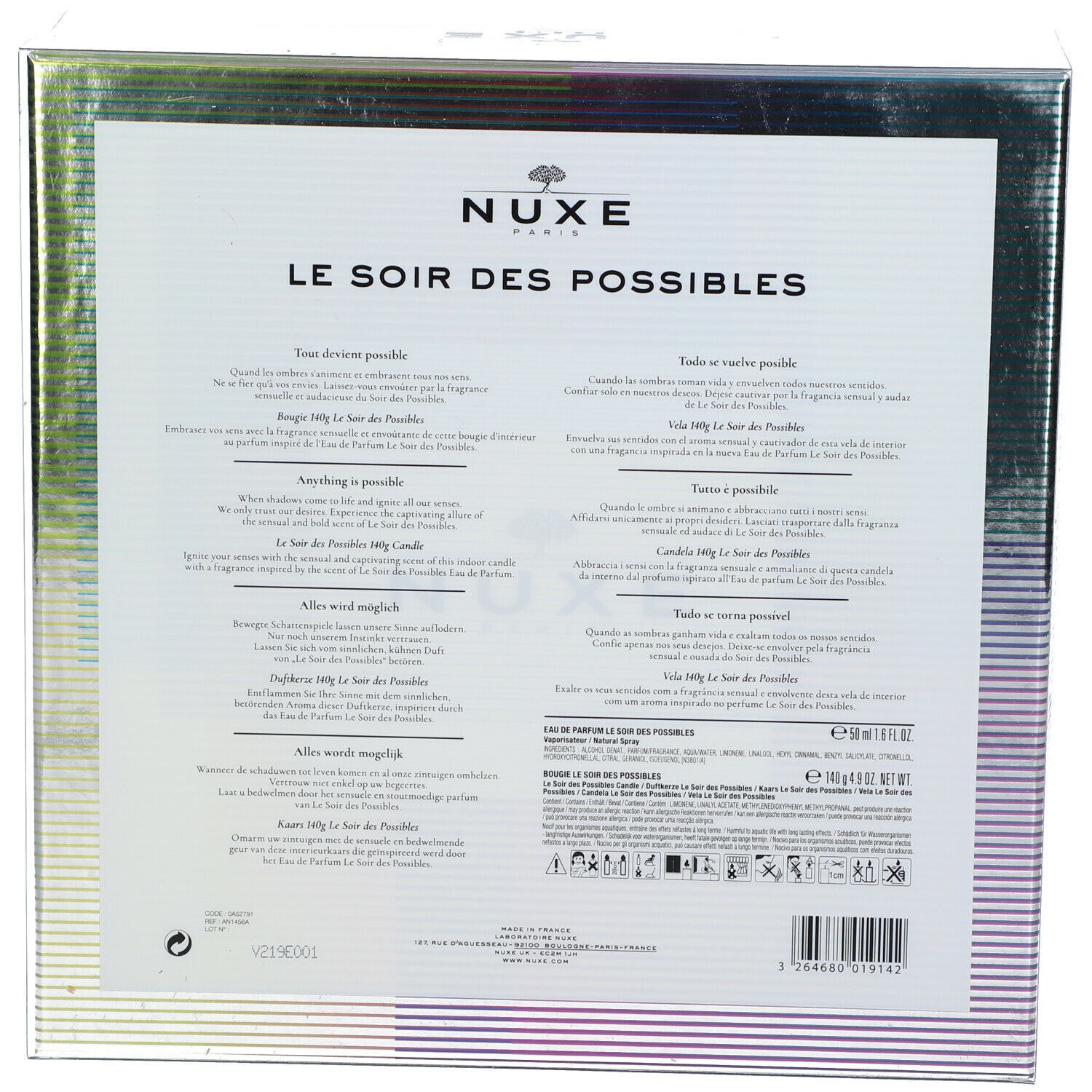 NUXE Geschenk Set Le Soir des Possibles