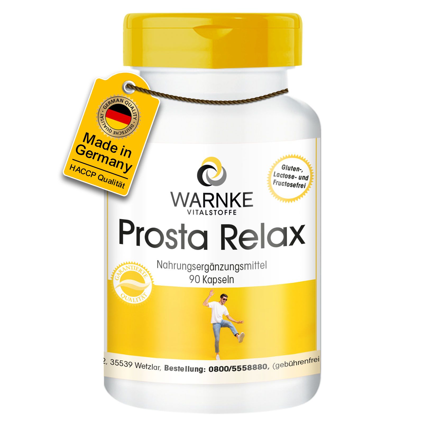 Warnke Vitalstoffe | Prosta Relax 90 St Kapseln