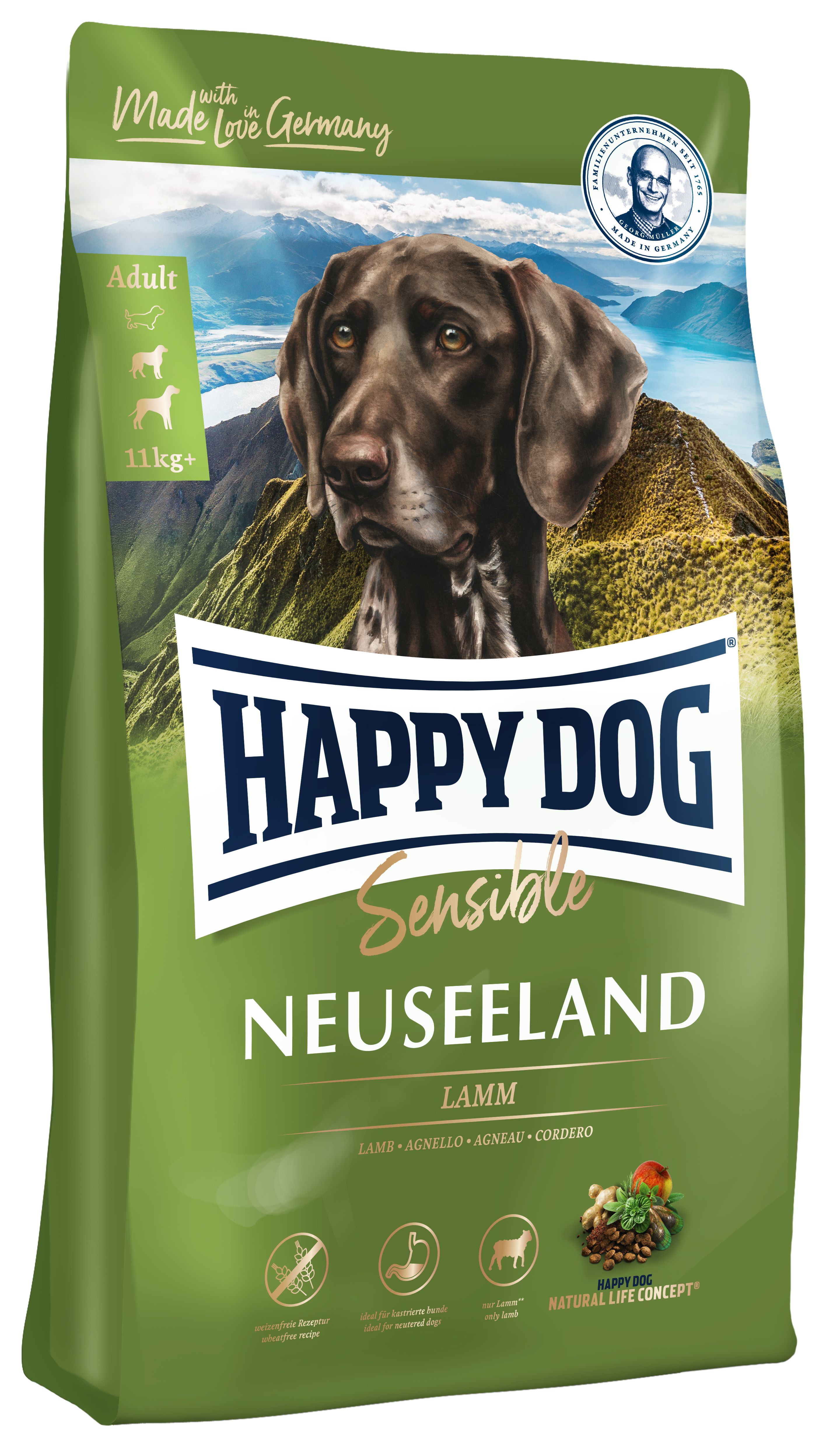 Happy Dog Sensible Neuseeland