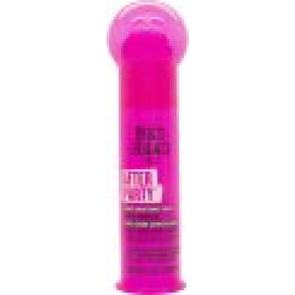 Rosa Tube mit weißer Schrift. Bed Head After Party Super Smoothing Cream. 3.38 US fl. oz. 100ml.