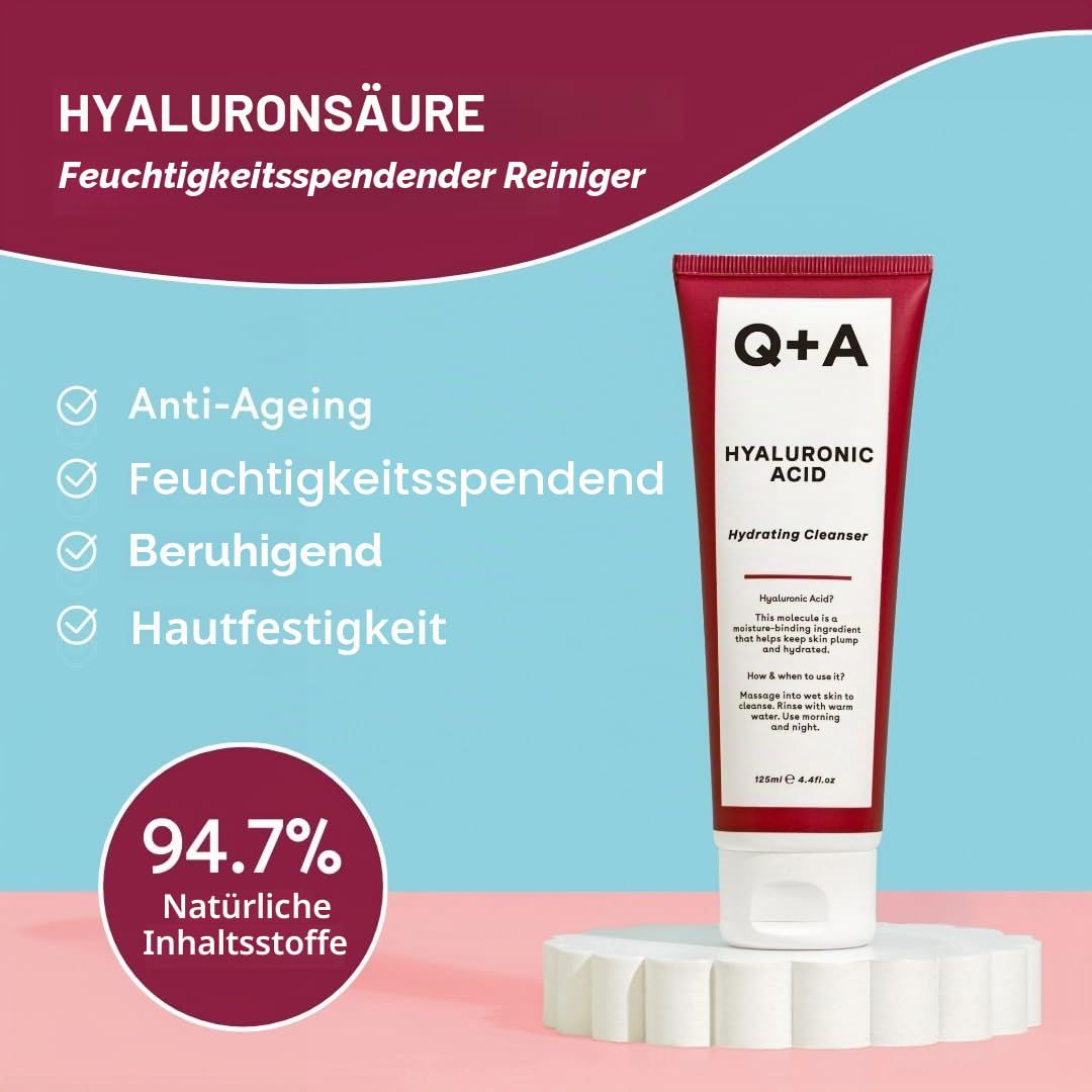 Q+A Hyaluronsäure Hydrating Cleanser