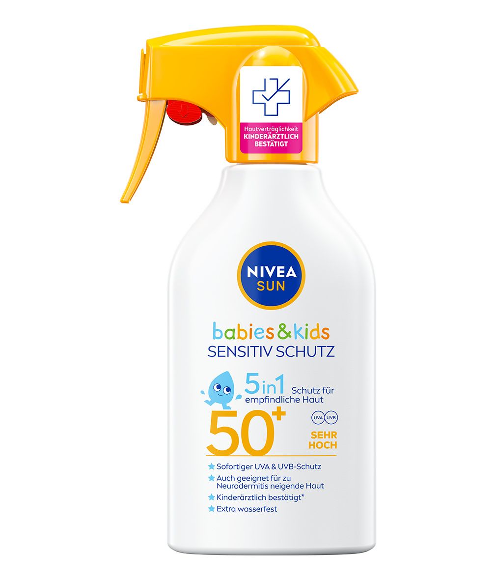 Nivea Sun Babies & Kids Sensitiv Schutz Sonnenlotion LSF 50+ 250 ml Lotion
