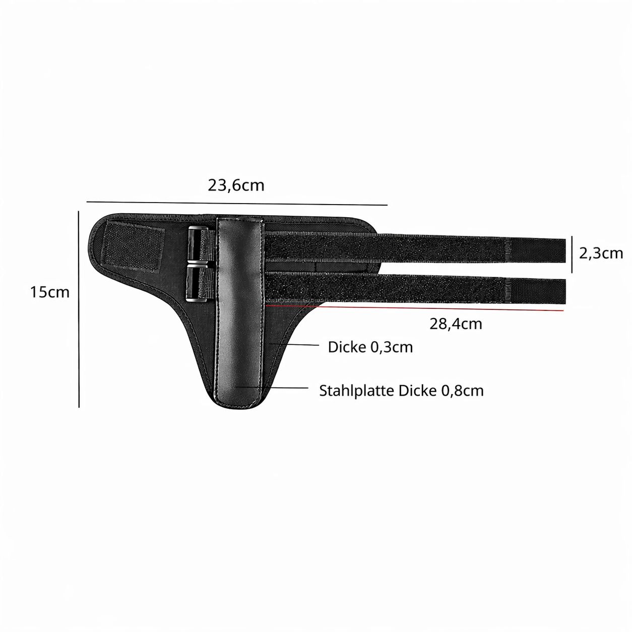 Golf Handgelenkstütze mit Schiene, verstellbare Bandage, atmungsaktiv für Training