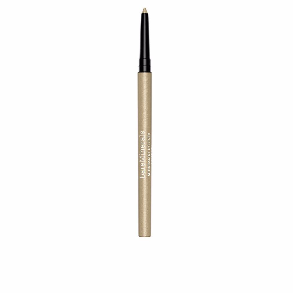 Mineralist Eyeliner Diamant. Goldfarbener Stift mit schwarzer Spitze. Aufschrift: bareMinerals Mineralist Eyeliner.