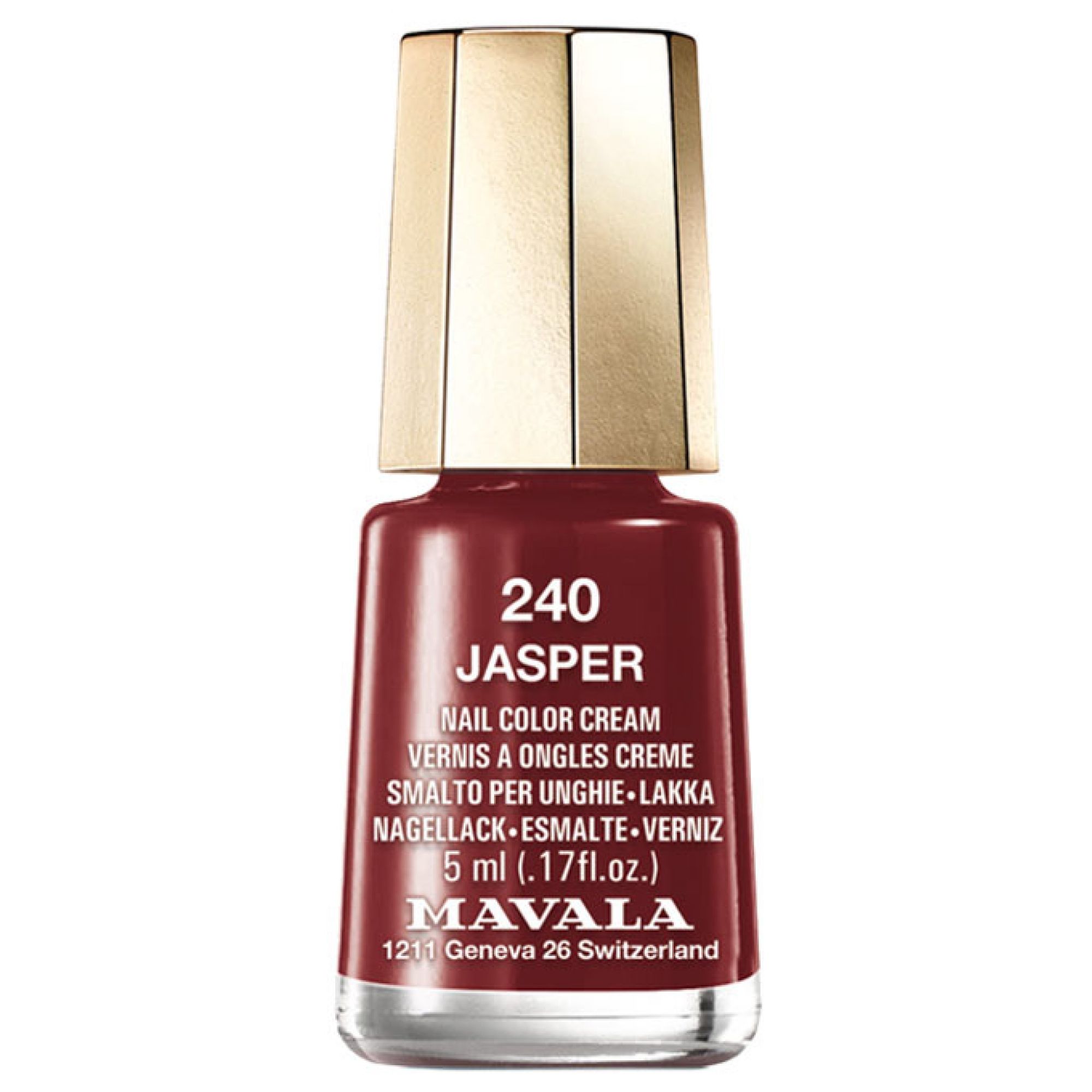 Mavala Mini Color Nagellack Creme (Farbe : Braun) 5,5x2,3x2,3 cm
