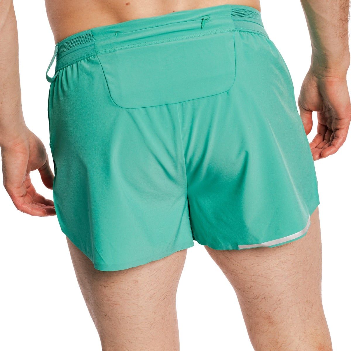 GymBeam Shorts Herren regular mit Gummizug, Taschen, Pulse X Grün